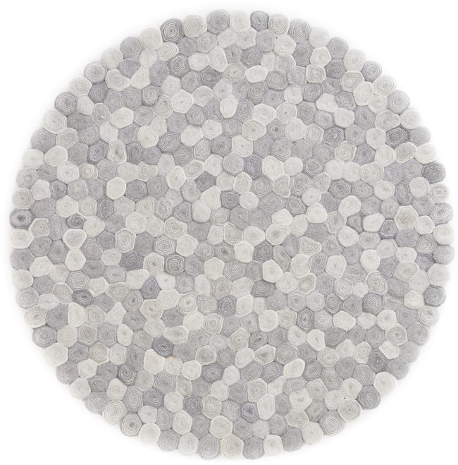 Koberec Sushi sivý Multi kruh