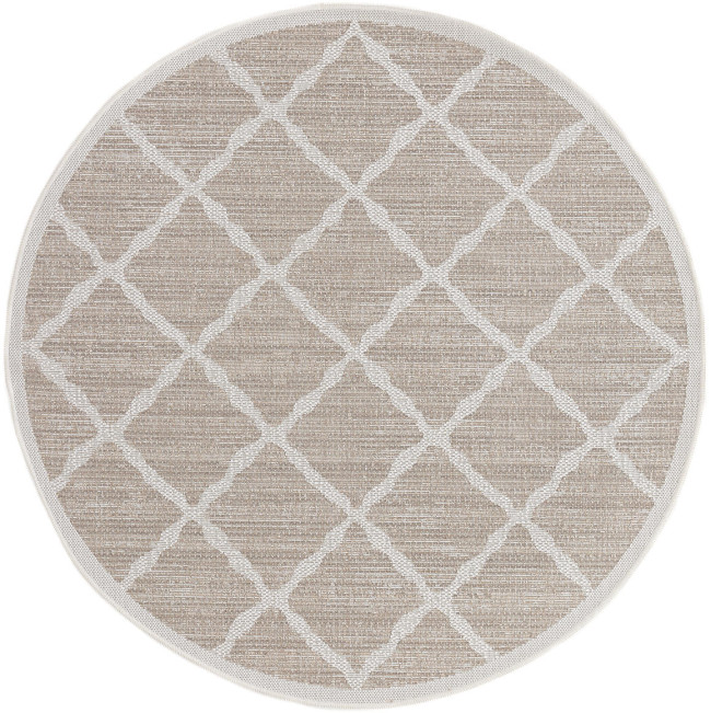 Koberec Adana Braid Grey kruh