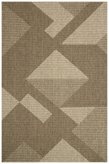 Šnúrkový koberec Grace 29503/19 Romby béžový / hnedý
