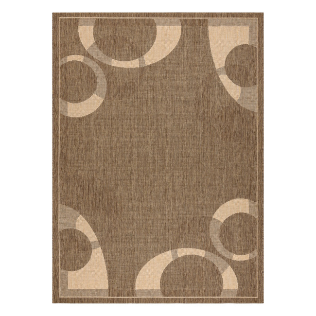 Koberec SIZAL FLOORLUX 20078 coffeee / mais