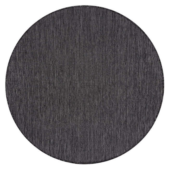 Koberec SIZAL SION A5165A čierny kruh