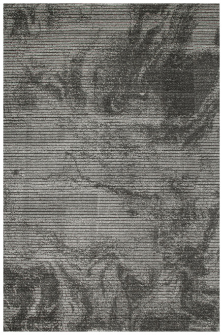 Koberec Teno QP044 grafitový / sivý, pruhy