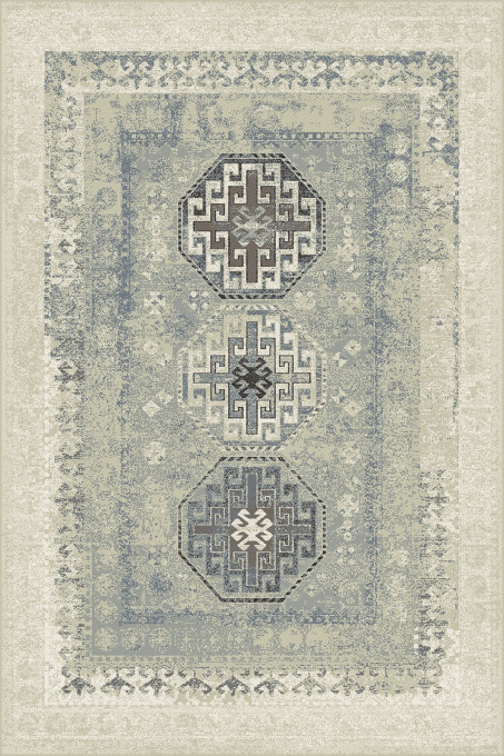 Koberec tradičný ASHAN strieborný