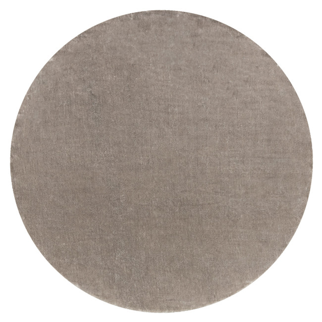 Koberec VISCO strieborný kruh