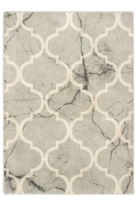 Koberec Isfahan-M Eveil sivý / ďatelina / mramorový betón