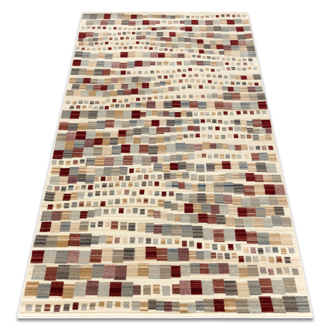 Levně Koberec KILIM 7950/52933 geometrický šedý / béžový
