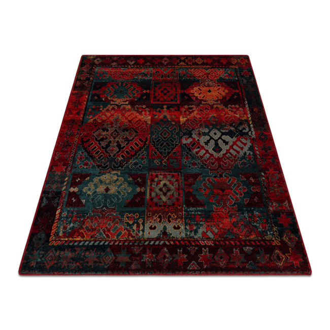 Koberec OMEGA AVAR rám, rubín