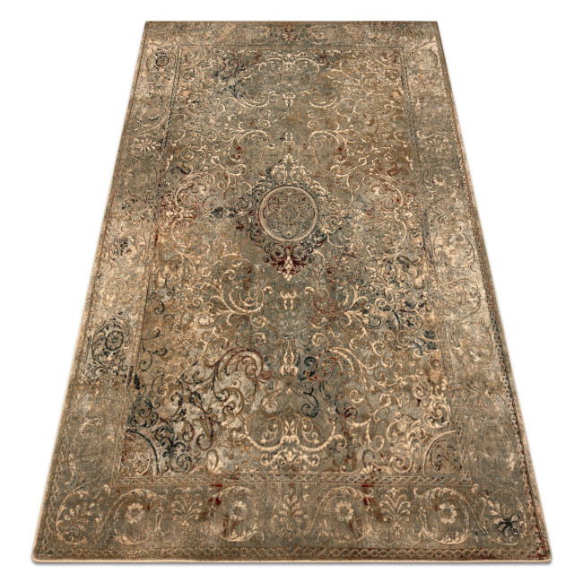 Levně Koberec OMEGA LUMIER Ornament Vintage, zelený