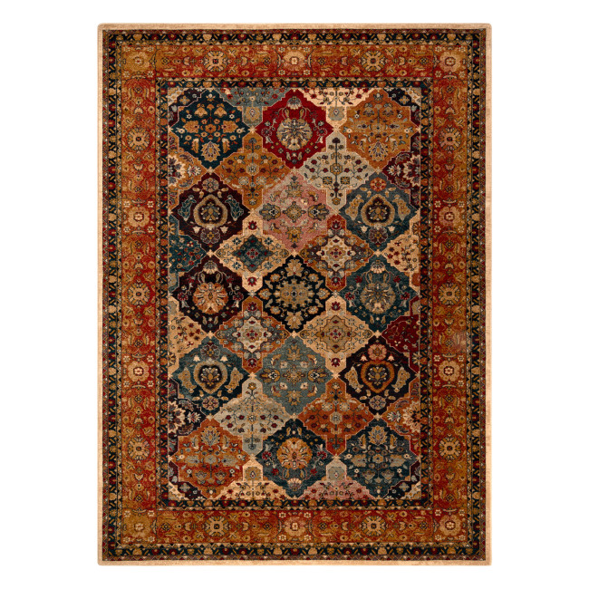 Koberec POLONIA Azer rám / orientálny, červený