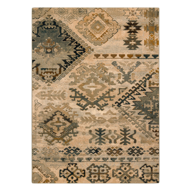 Koberec POLONIA Bali orientálny, etno jadeit zelený