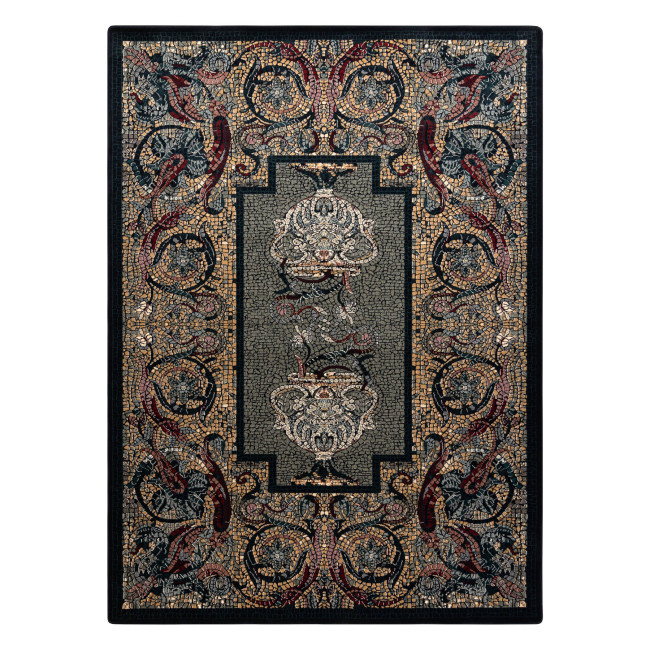 Koberec POLONIA Mozaika granátový