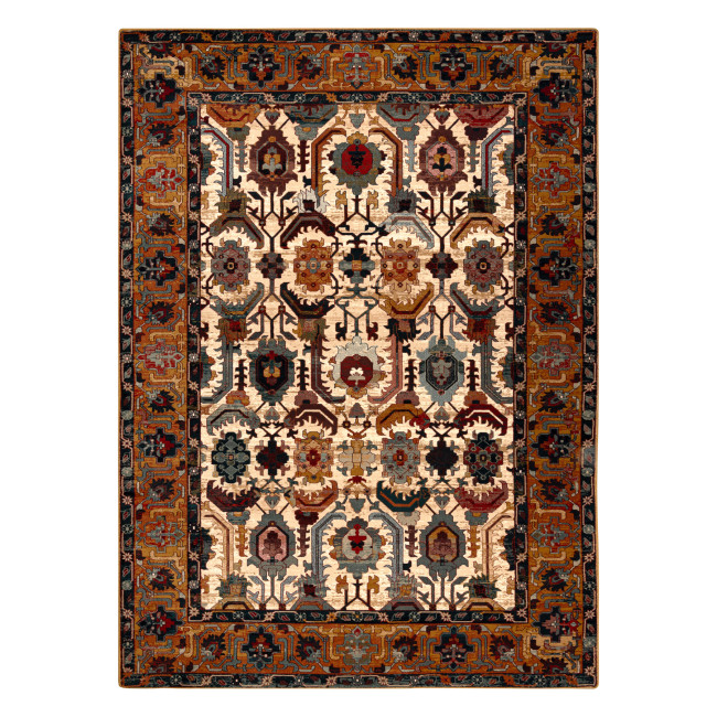 Koberec SUPERIOR OMAN orientálny / rám, červený