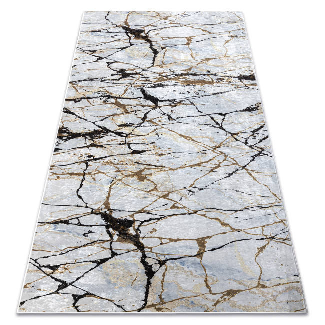 Levně Protiskluzový koberec LOTUS MARBLE 21136 béžový