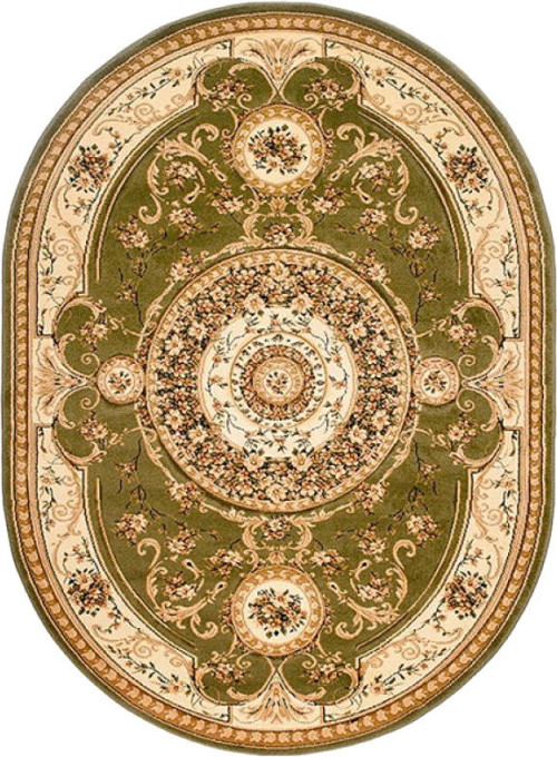 Koberec Yesemek 6548A zelený ovál