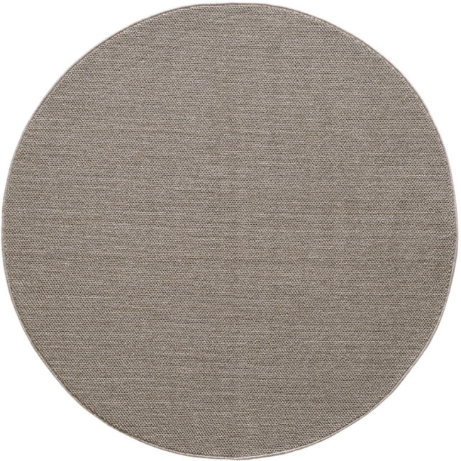 Koberec Loom hnedý kruh