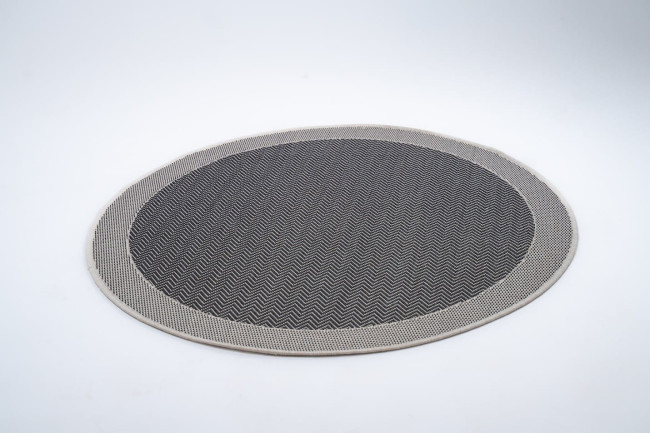 Koberec Miovani čierny kruh