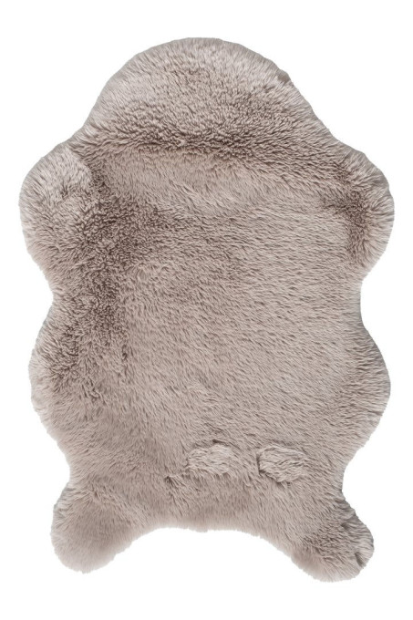 Koberec FLUFFY tmavobéžový
