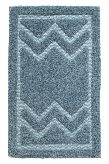 Kúpeľňový koberček modrý