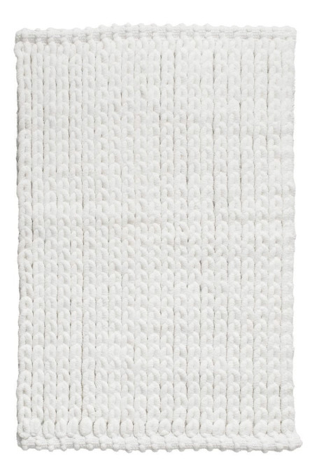 Kúpeľňový koberček biely