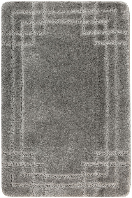 Kúpeľňový koberček Sego sivý, mozaika