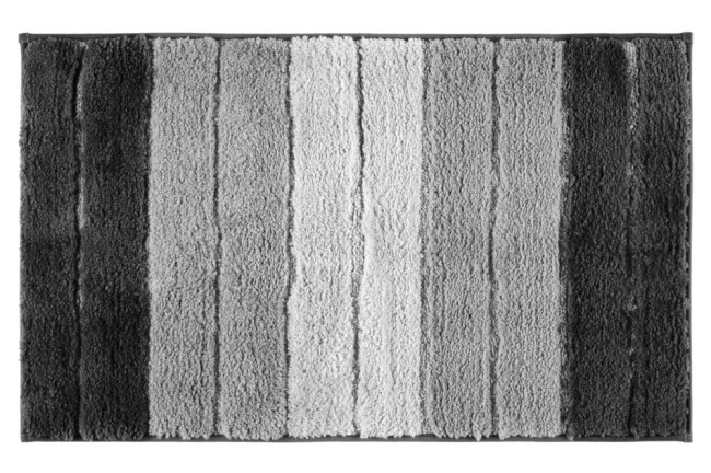 Kúpeľňový koberček BLOCK sivý