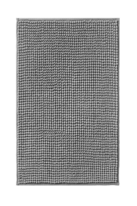 Kúpeľňový koberček CHENILLE sivý