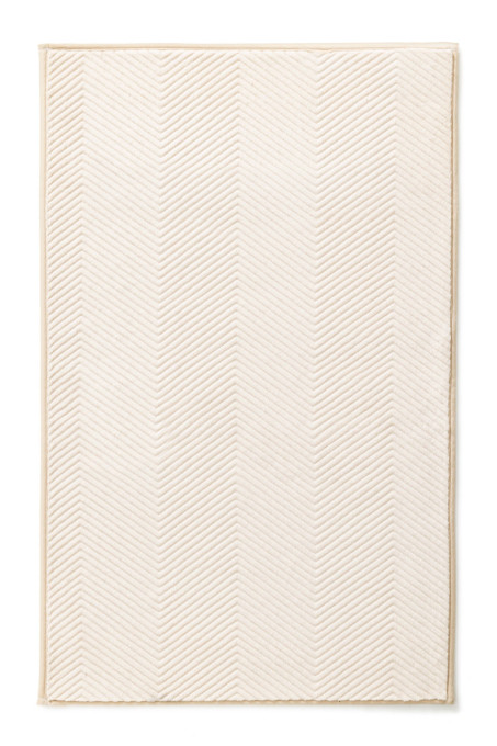 Kúpeľňový koberček Fishbone béžový