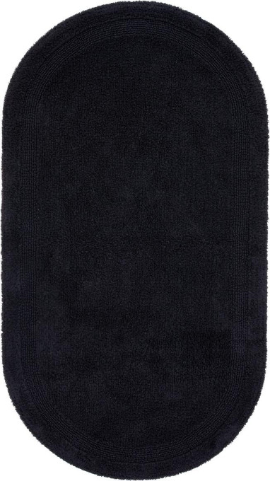 Kúpelňový koberček Keno Elips grafitový B12