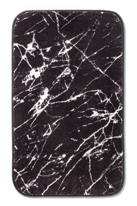 Kúpeľňový koberček MELLOW LOFT čierny