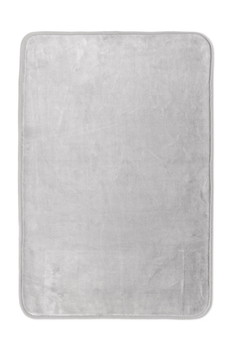 Kúpeľňový koberček Miami Viscose strieborný