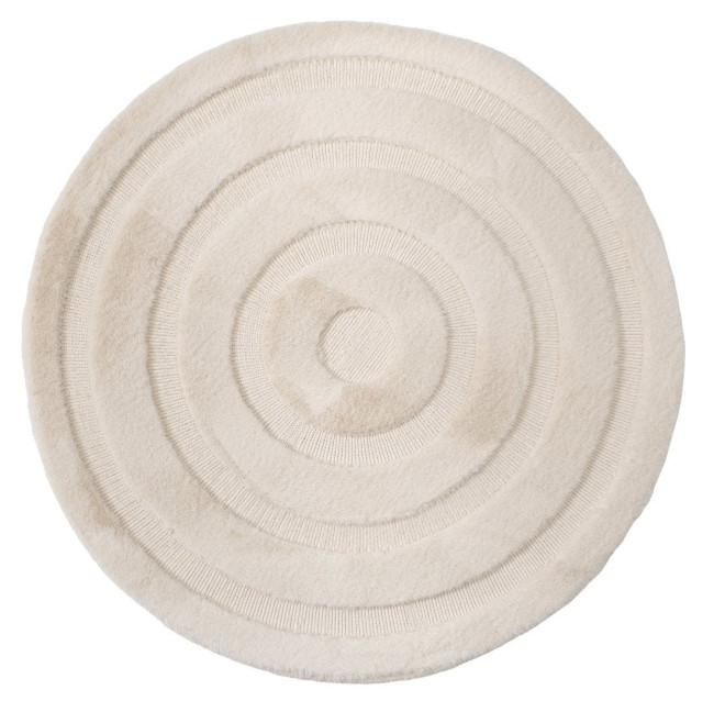 Kúpeľňový koberček MOYO CIRCLE béžový kruh