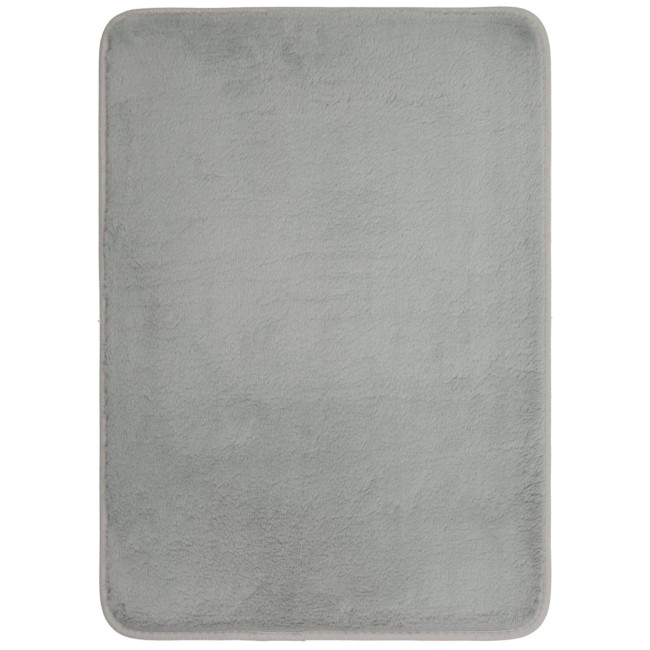 Kúpeľňový koberček NINA strieborný