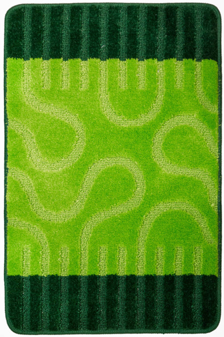Kúpeľňový koberček RONDA zelený