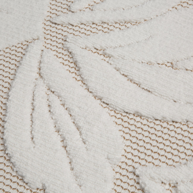 Kúpeľňový koberček ROSE 01 krémový