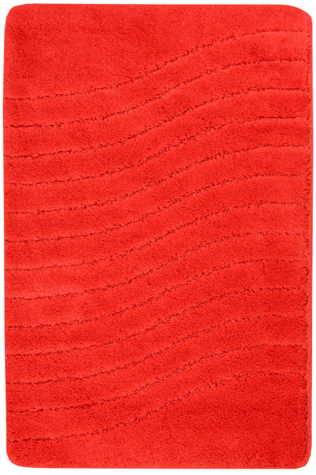 Kúpeľňový koberček Sara Red červený Fale