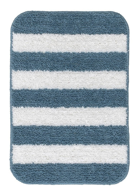 Kúpeľňový koberček STRIPES tyrkysový