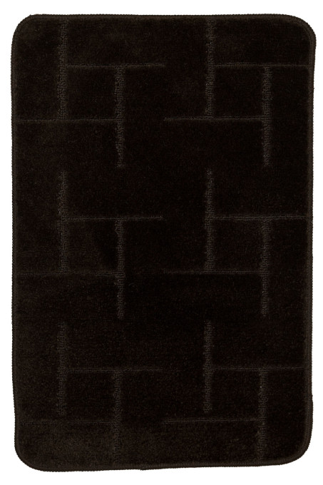 Kúpeľňový koberček TERAMO tmavohnedý