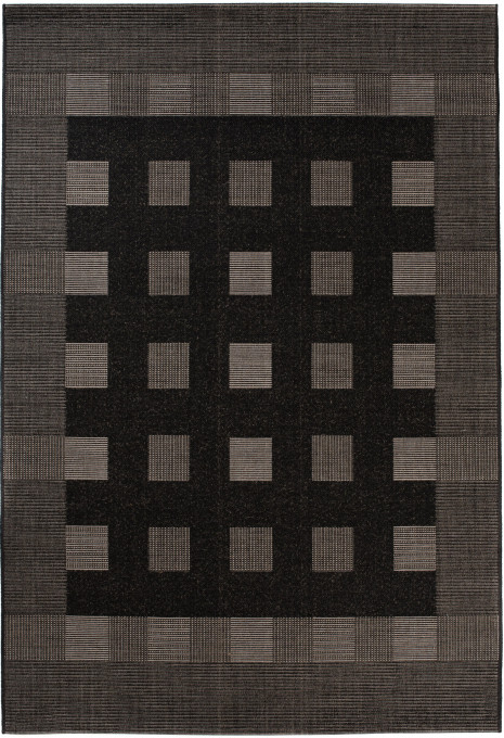 Koberec Floorlux 20203 strieborný / čierny