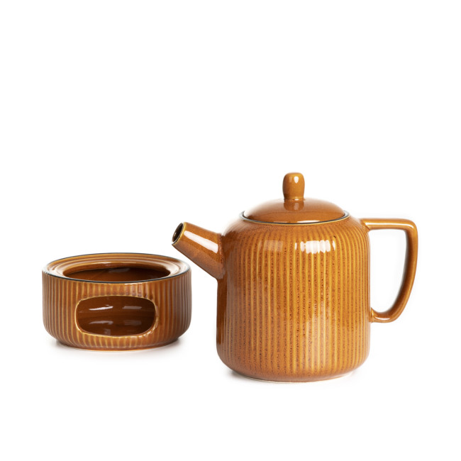 Džbán na čaj MIRANDE s ohrievačom 855578 950 ml