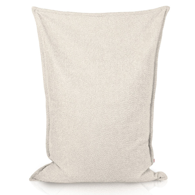 Vankúš na sedenie béžový bouclé