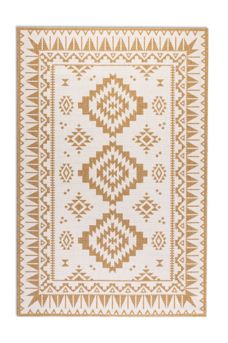 Levně Oboustranný koberec Elle Decoration GEMINI Dynamic ochre