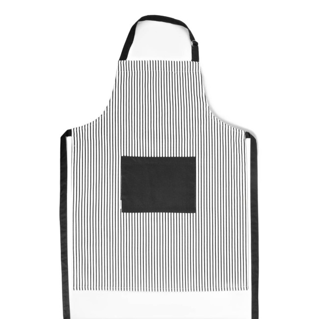 Kuchynská zástera FASKO čiernobiela 738876