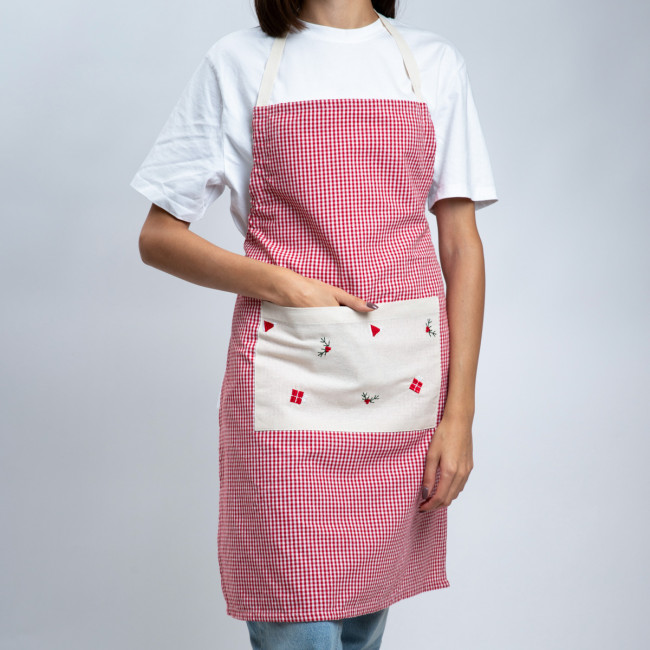 Kuchynská zástera PRESENTIA károvaná 703416