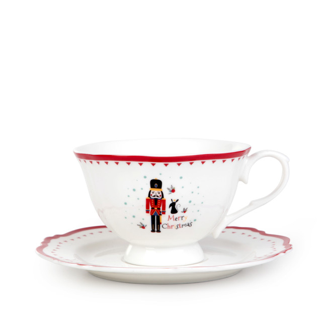 Šálka s podšálkou NUTCRACKER 873817 0,2l