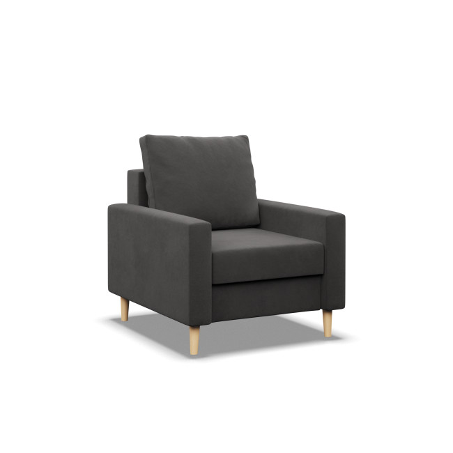 Levně Křeslo BLANK Comfort šedé