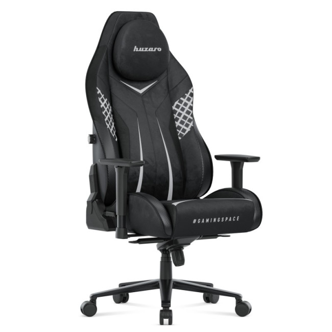 Levně Sametová herní židle Force 8.3 Carbon Black