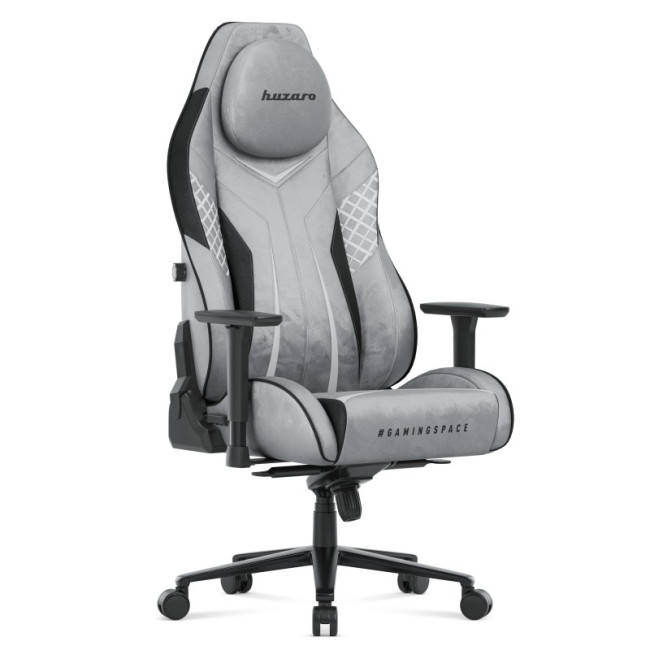 Levně Sametová herní židle Force 8.3 Grey