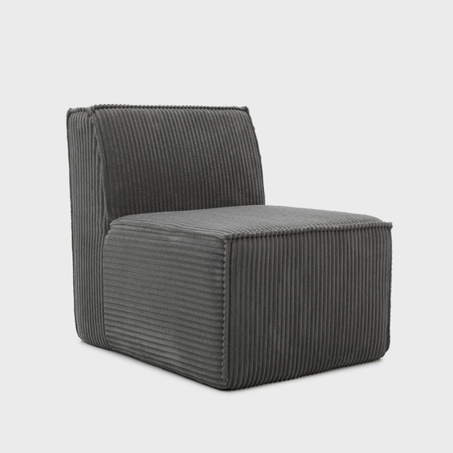 Kreslo LYKKE tmavosivé 746888