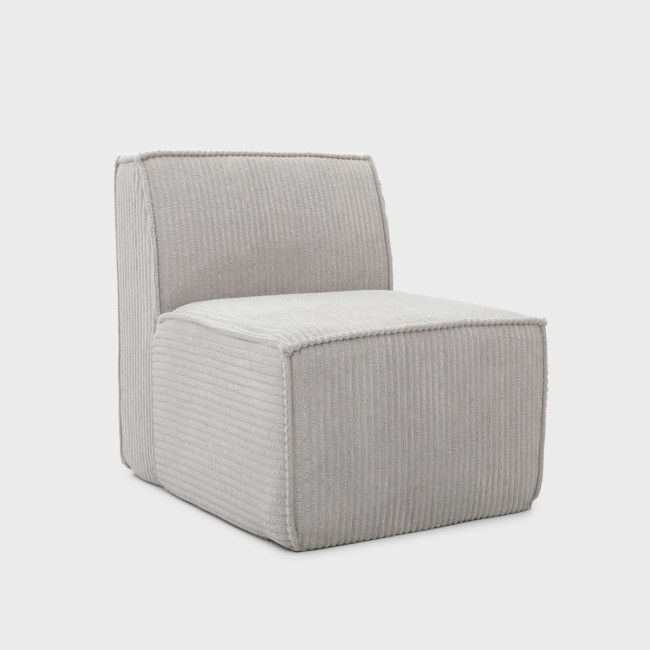 Kreslo LYKKE svetlosivé 746871