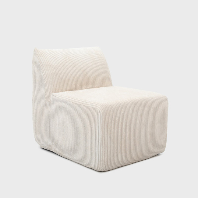 Kreslo SVELA béžové 746758